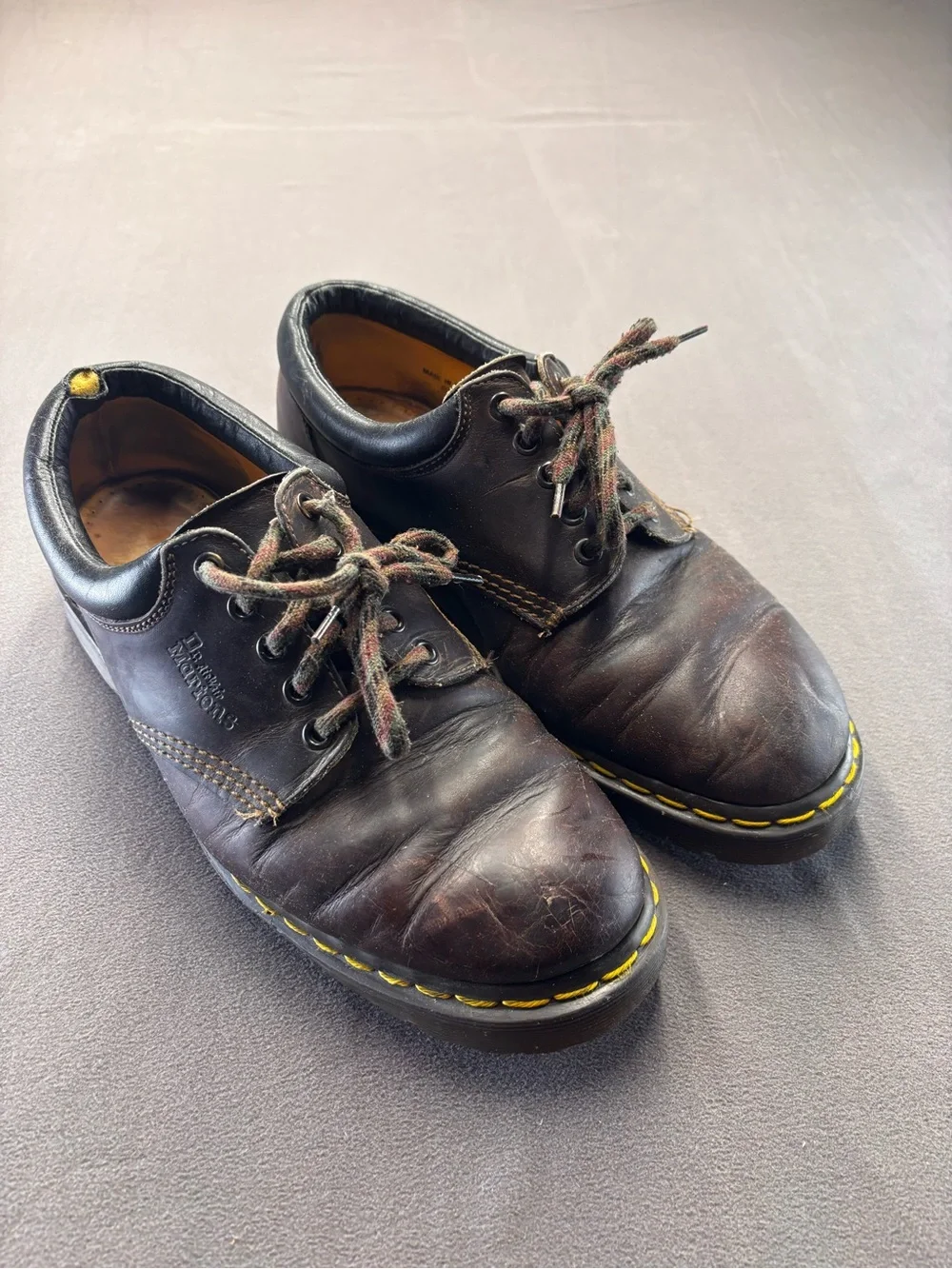 Dr. Martens Leather 8053 Five-Eye Oxford Shoes